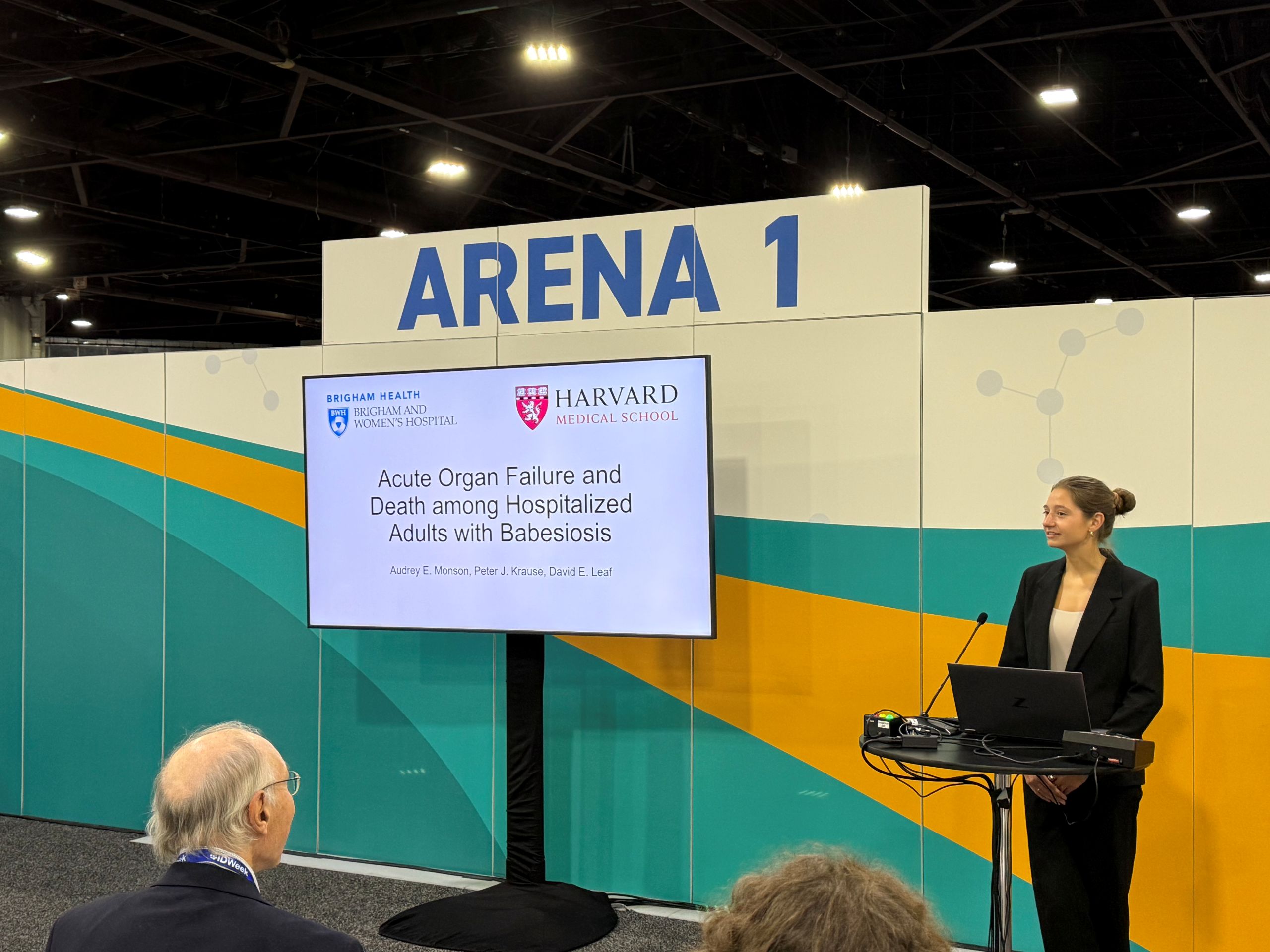 Audrey_IDweek_presentation Farewell Dinner for Sarah, Audrey, and Tushar